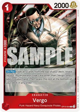 Vergo (OP10-004) - Royal Blood Foil