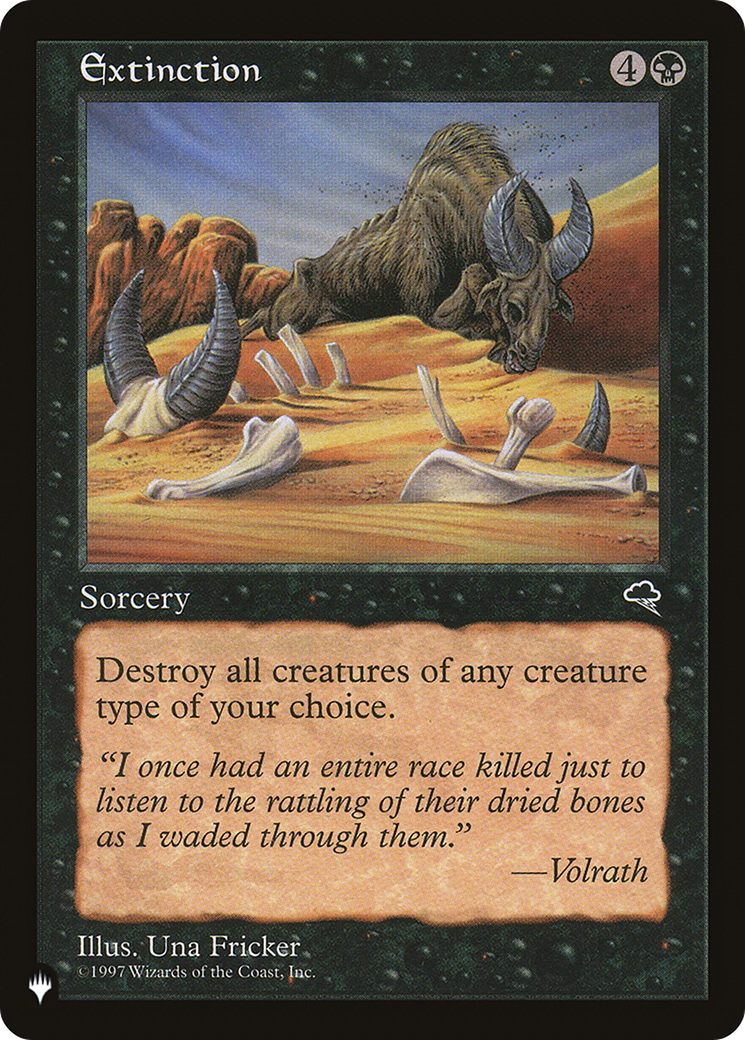 Extinction (LIST-135) - The List
