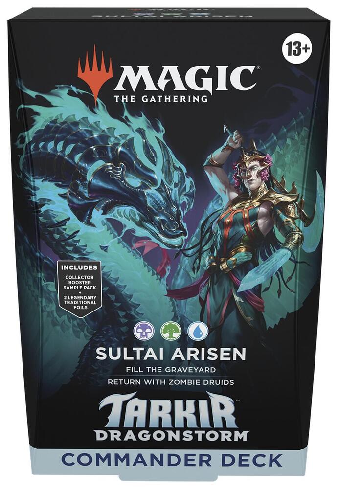 Magic the Gathering - Tarkir Dragonstorm - Sultai Arisen Commander Deck
