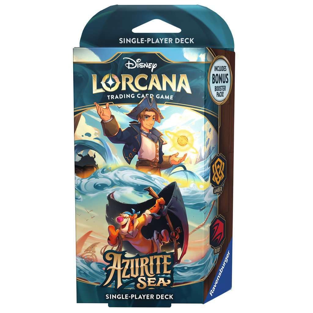 Lorcana TCG: Azurite Sea Starter: Amber And Ruby