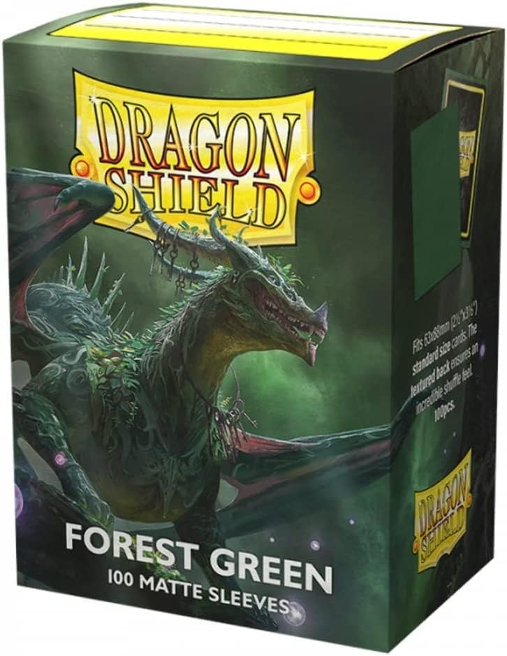 Standard - Forest Green - Matte Sleeves (100ct)