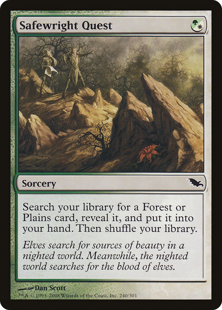 Safewright Quest (SHM-240) - Shadowmoor Foil