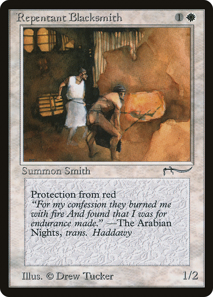 Repentant Blacksmith (ARN-9) - Arabian Nights