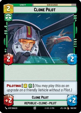 Clone Pilot (108/262) - Jump to Lightspeed