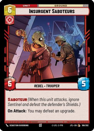 Insurgent Saboteurs (168/262) - Jump to Lightspeed