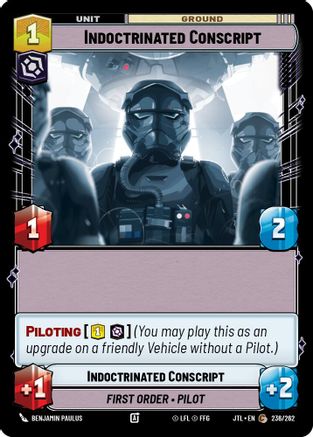 Indoctrinated Conscript (236/262) - Jump to Lightspeed