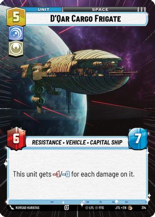 D'Qar Cargo Frigate (Hyperspace) (314) - Jump to Lightspeed