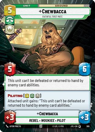 Chewbacca - Faithful First Mate (Hyperspace) (365) - Jump to Lightspeed