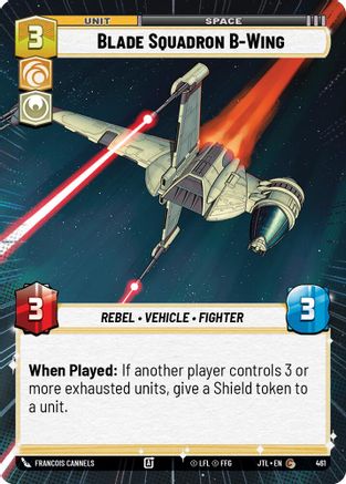 Blade Squadron B-Wing (Hyperspace) (461) - Jump to Lightspeed