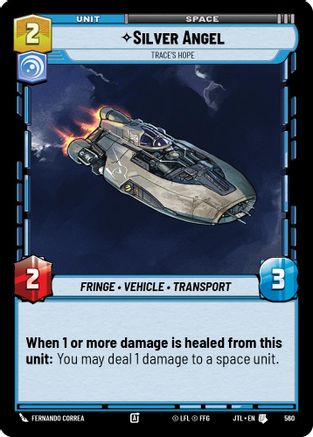 Silver Angel - Trace's Hope (Foil) (560) - Jump to Lightspeed Foil