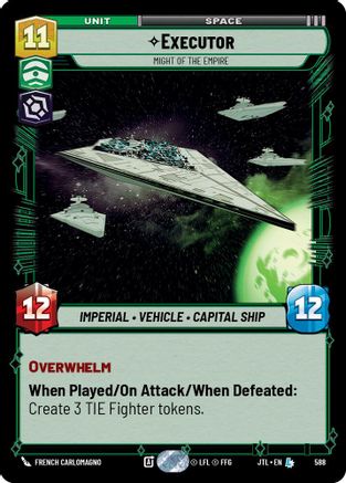 Executor - Might of the Empire (Foil) (588) - Jump to Lightspeed Foil