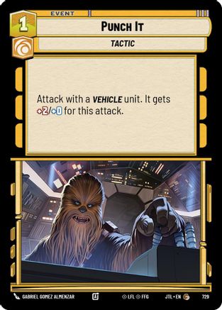 Punch It (Foil) (729) - Jump to Lightspeed Foil