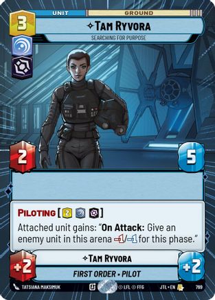 Tam Ryvora - Searching For Purpose (Hyperspace Foil) (769) - Jump to Lightspeed Foil