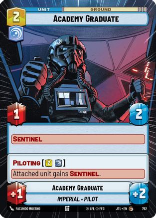 Academy Graduate (Hyperspace Foil) (792) - Jump to Lightspeed Foil