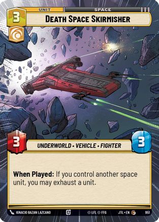 Death Space Skirmisher (Hyperspace Foil) (951) - Jump to Lightspeed Foil