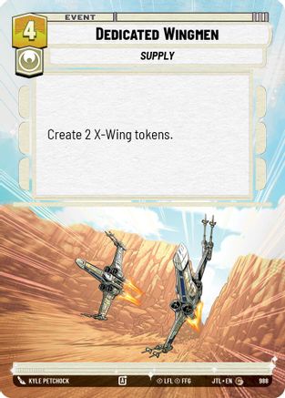 Dedicated Wingmen (Hyperspace Foil) (988) - Jump to Lightspeed Foil
