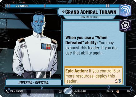 Grand Admiral Thrawn - ...How Unfortunate (Hyperspace) (264) - Jump to Lightspeed