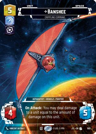 Banshee - Crippling Command (Prestige Foil) (1051) - Jump to Lightspeed Foil