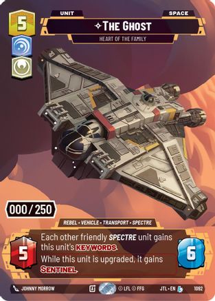 The Ghost - Heart of the Family (Serialized) (1092) - Jump to Lightspeed Foil