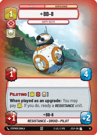 BB-8 - Happy Beeps (10) - Jump to Lightspeed Weekly Play Promos