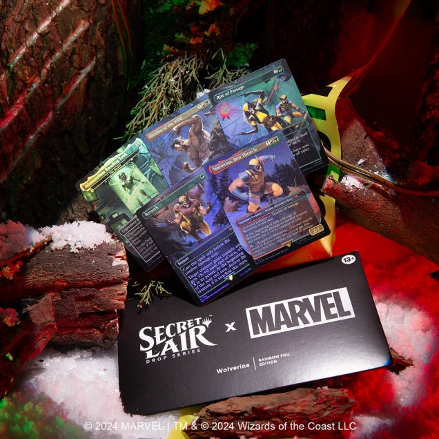 Magic the Gathering - Secret Lair x Marvel - Wolverine - Rainbow Foil