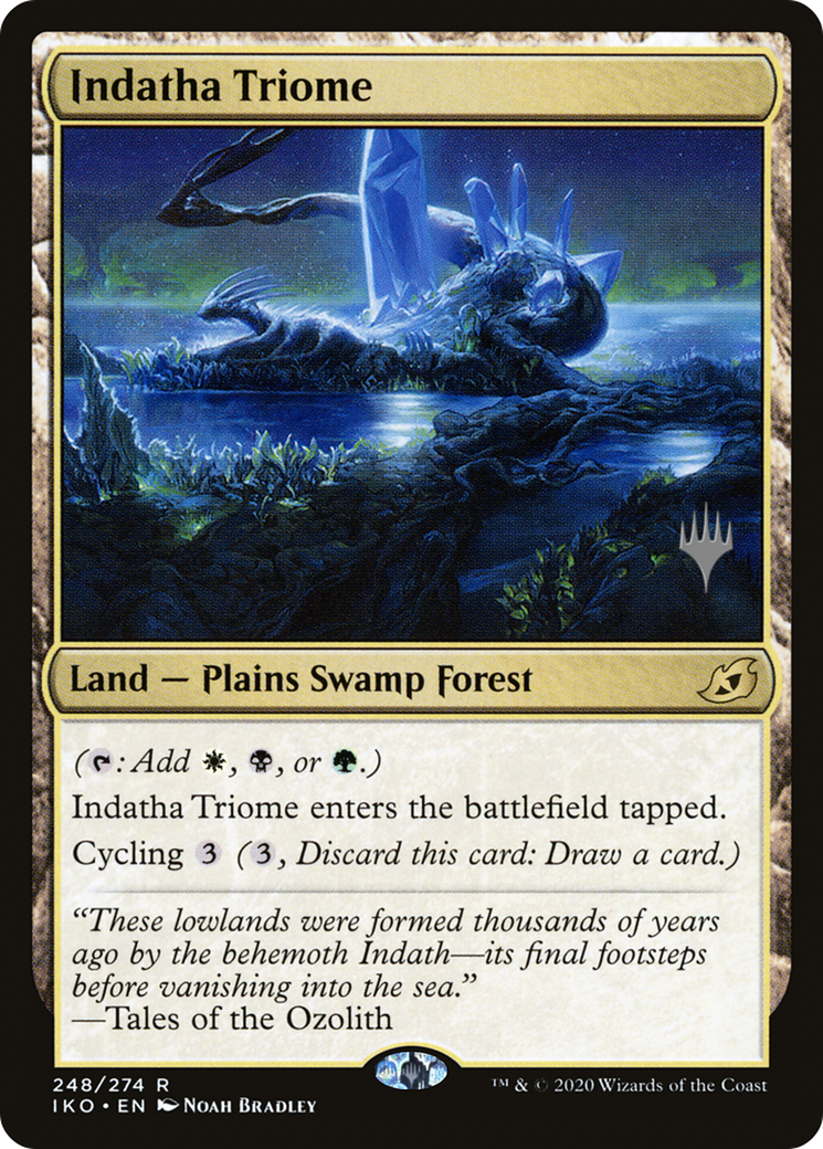 Indatha Triome (PPIKO-248) - Ikoria: Lair of Behemoths Promos Foil