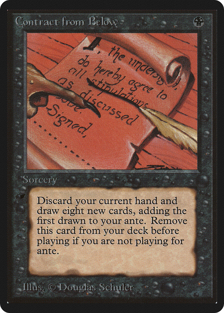 Contract from Below (LEB-97) - Limited Edition Beta