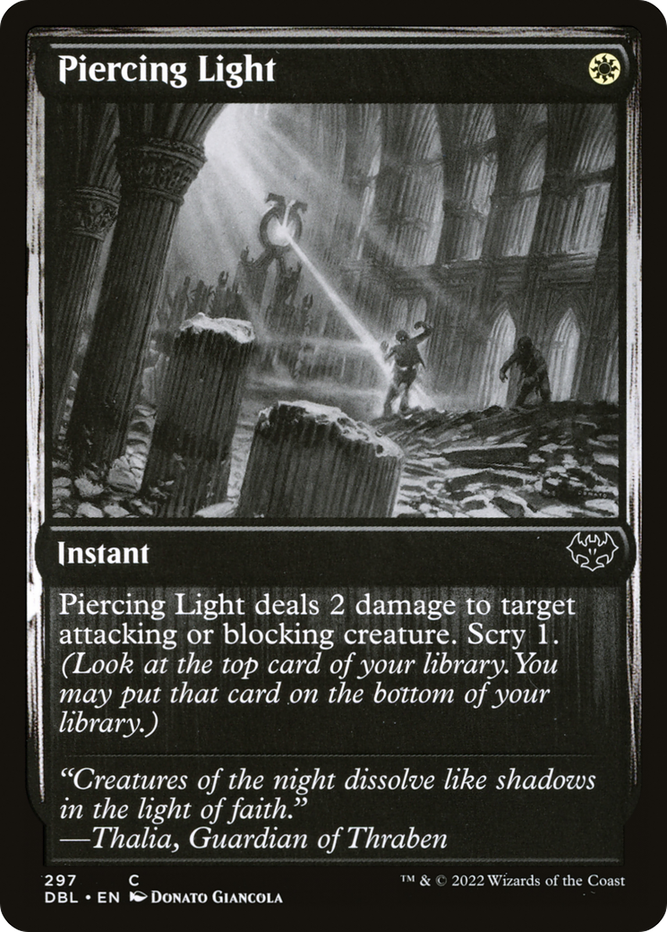 Piercing Light (DBL-297) - Innistrad: Double Feature