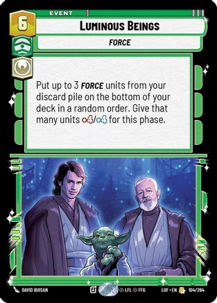 Luminous Beings (104/264) - Legends of the Force