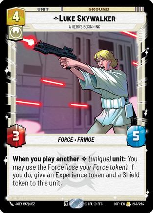 Luke Skywalker - A Hero's Beginning (249/264) - Legends of the Force