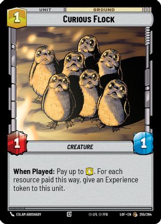 Curious Flock (255/264) - Legends of the Force