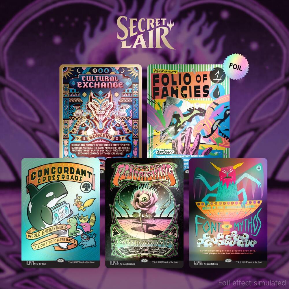 Magic the Gathering - Secret Lair x KEXP - You Are Not Alone - Rainbow Foil