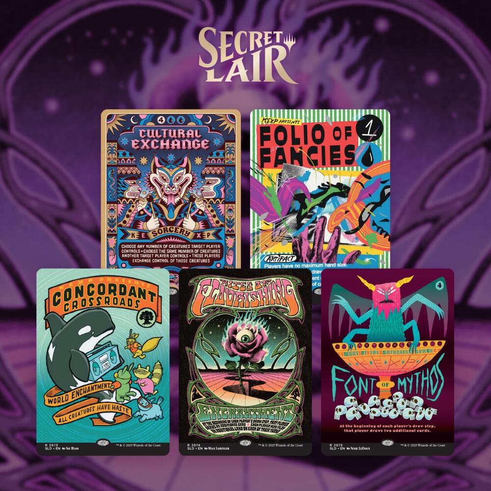 Magic the Gathering - Secret Lair x KEXP - You Are Not Alone - Non Foil