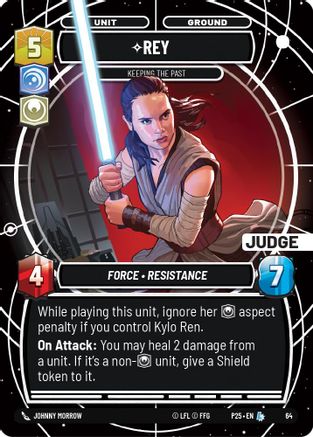 Rey - Keeping the Past (64) - Judge Promos Foil