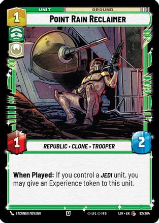 Point Rain Reclaimer (092/264) - Legends of the Force