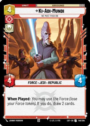 Ki-Adi-Mundi - We Must Push On (146/264) - Legends of the Force