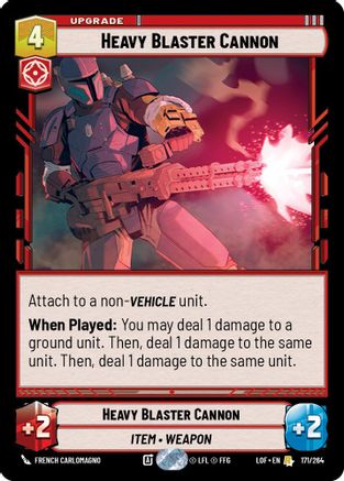 Heavy Blaster Cannon (171/264) - Legends of the Force