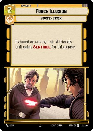 Force Illusion (223/264) - Legends of the Force