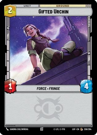 Gifted Urchin (256/264) - Legends of the Force