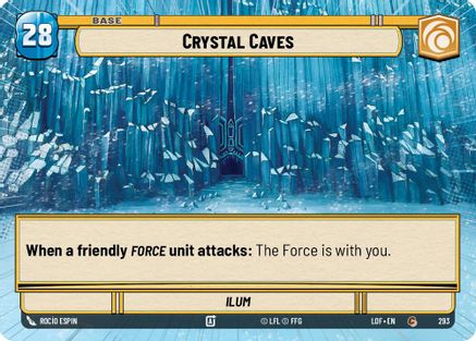 Crystal Caves // Shield (Hyperspace) (293 // T02) - Legends of the Force