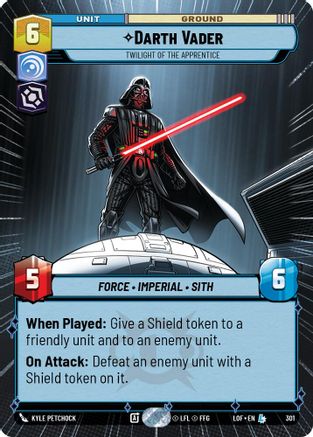 Darth Vader - Twilight of the Apprentice (Hyperspace) (301) - Legends of the Force
