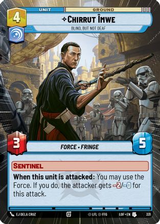 Chirrut Imwe - Blind, but not Deaf (Hyperspace) (331) - Legends of the Force
