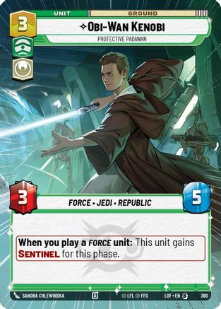 Obi-Wan Kenobi - Protective Padawan (Hyperspace) (360) - Legends of the Force