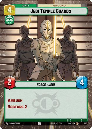 Jedi Temple Guards (Hyperspace) (377) - Legends of the Force