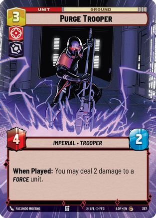 Purge Trooper (Hyperspace) (397) - Legends of the Force