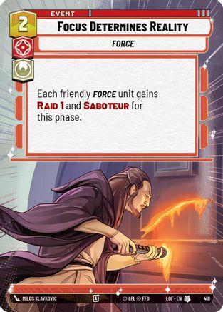 Focus Determines Reality (Hyperspace) (416) - Legends of the Force