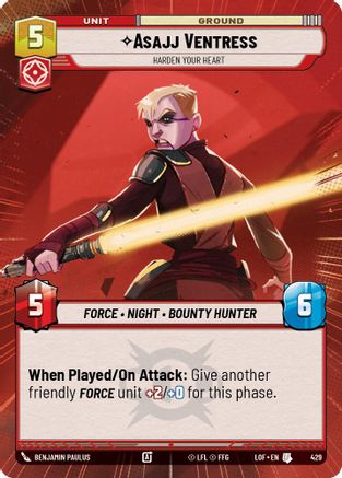 Asajj Ventress - Harden Your Heart (Hyperspace) (429) - Legends of the Force