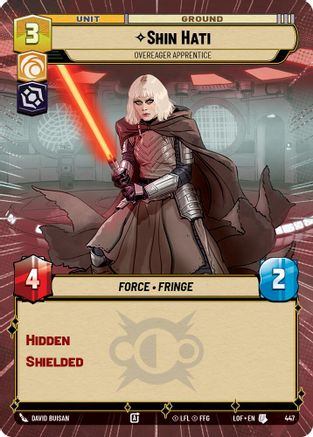 Shin Hati - Overeager Apprentice (Hyperspace) (447) - Legends of the Force