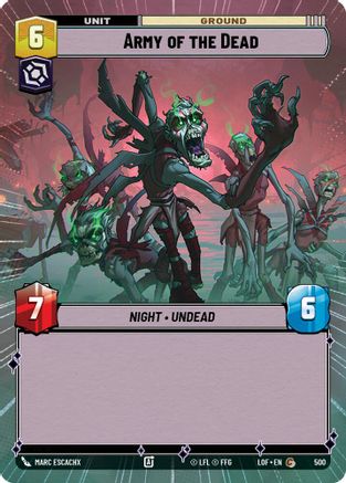 Army of the Dead (Hyperspace) (500) - Legends of the Force
