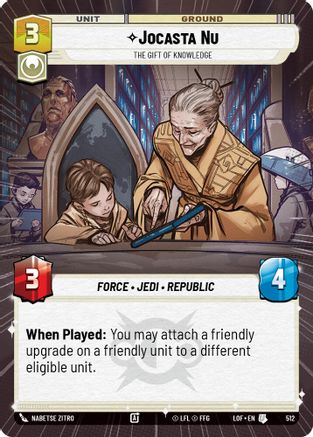 Jocasta Nu - The Gift of Knowledge (Hyperspace) (512) - Legends of the Force